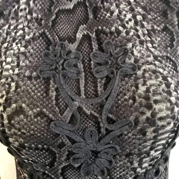 90s Snakeskin Mesh Jean Paul Gaultier dress - Picture 4 of 11